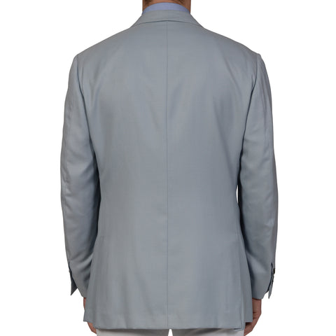Sartoria PARTENOPEA Hand Made Brown Plaid Wool Jacket Sports Coat 50 ...