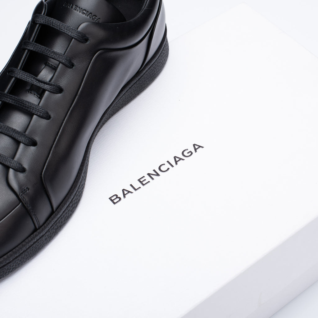 balenciaga high top calf leather