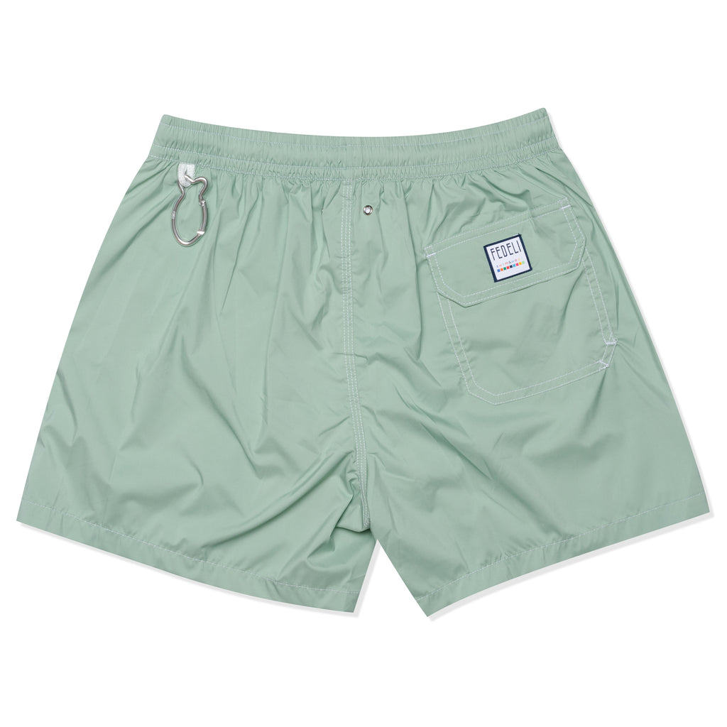 olive swim shorts