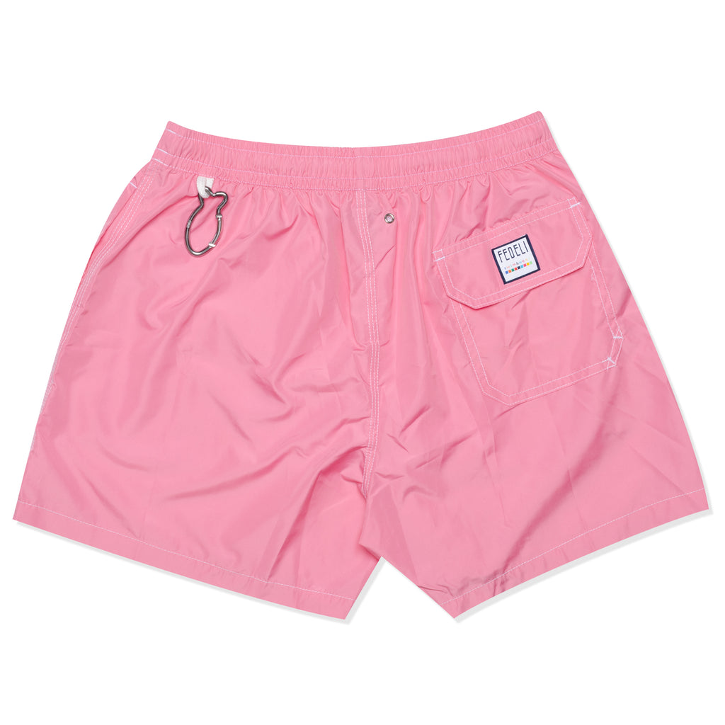 FEDELI Pink Madeira Airstop Swim Shorts Trunks NEW – SARTORIALE