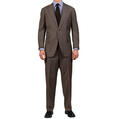 JAY KOS New York Gray Striped Wool Business Suit EU 54 US 44