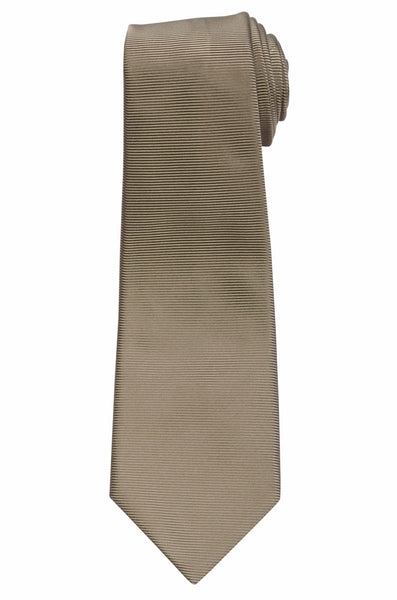 KITON Napoli Hand-Made Seven Fold Beige Textured Satin Silk Tie NEW ...
