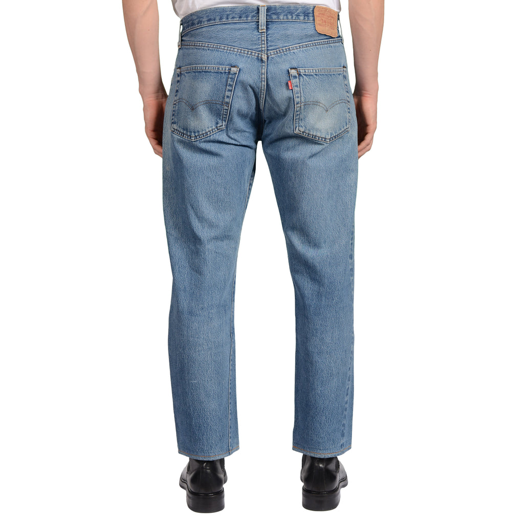 Vintage LEVI&#39;S 501 Made in USA Denim Selvedge Redline Jeans W35 L34 – SARTORIALE