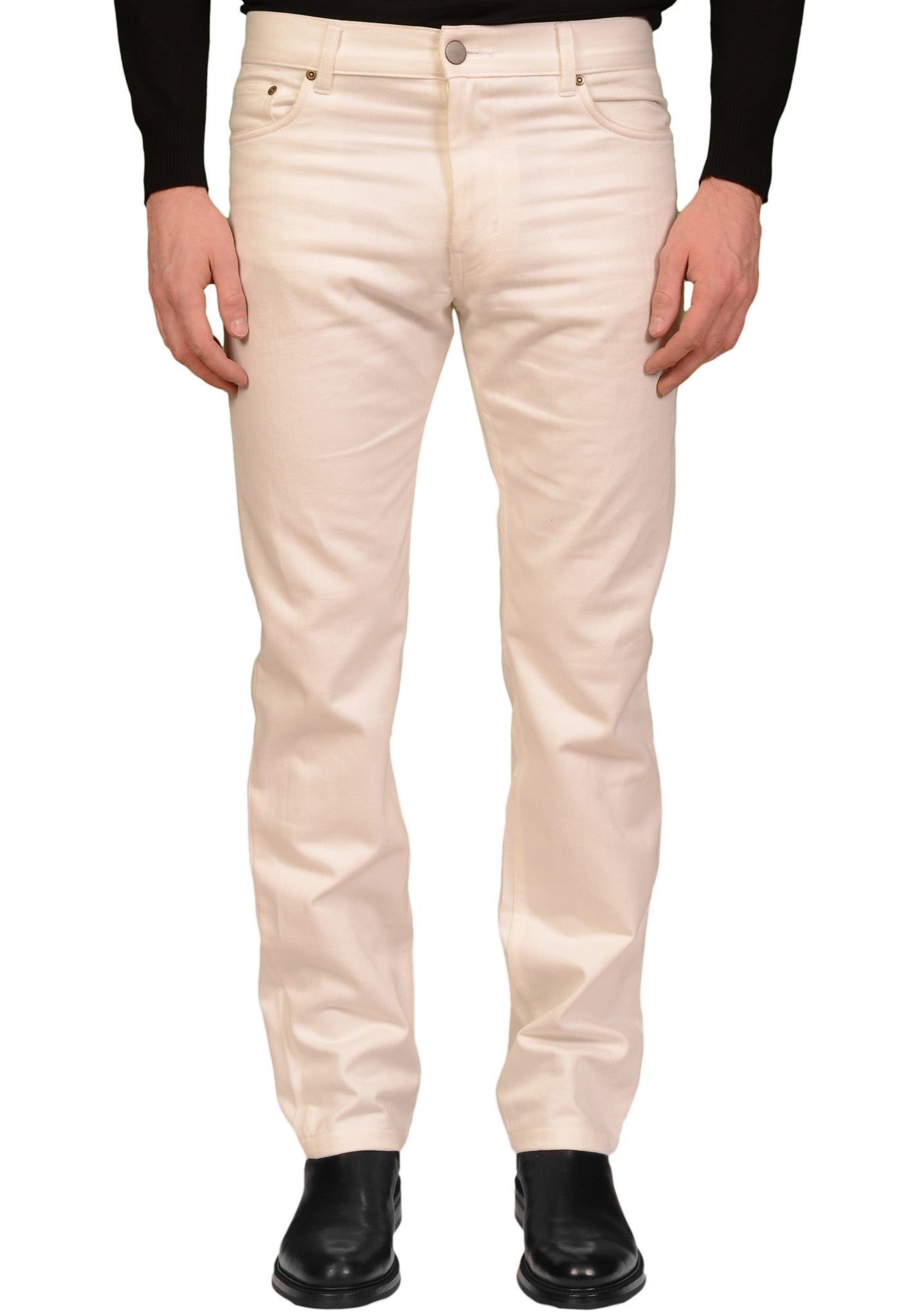 off white color trousers