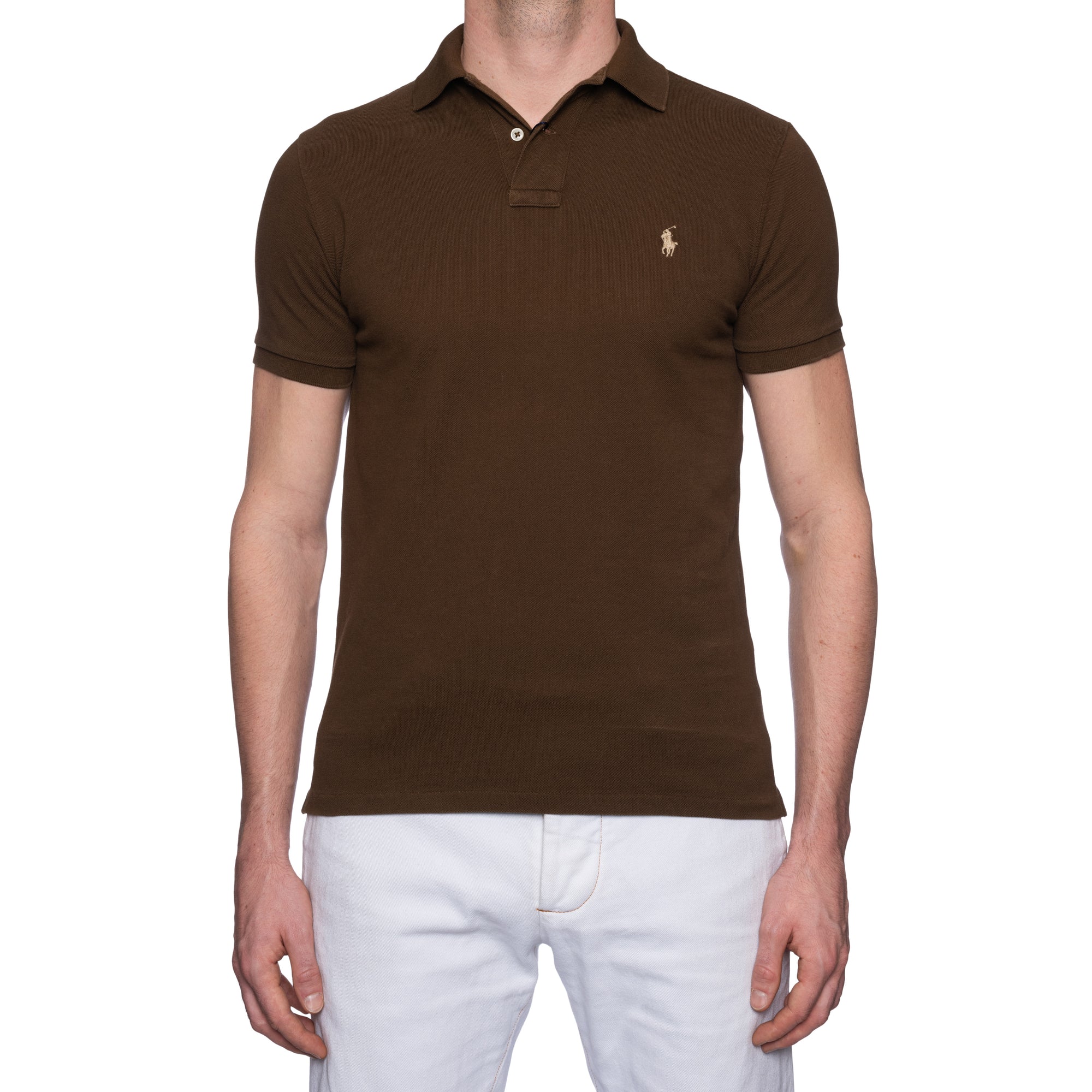 brown ralph lauren t shirt