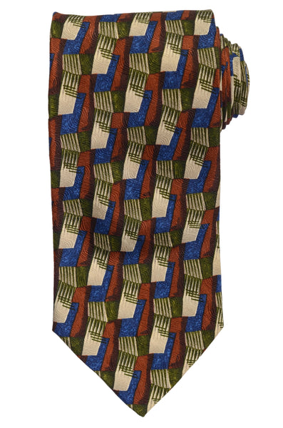 RUBINACCI Napoli Made In Italy Multi-Color Silk Classic Tie NEW ...