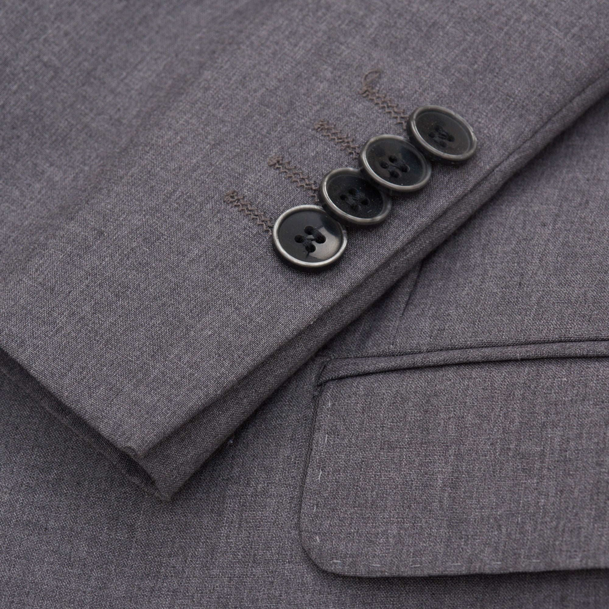 VINCENZO PALUMBO Napoli Gray Wool Business Suit NEW – SARTORIALE