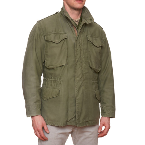 Vintage Olive Military Field Jacket Coat Size M Vietn – SARTORIALE
