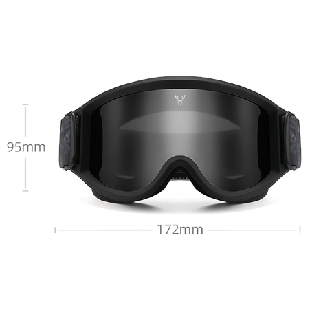 Polarized Snowboarding Goggles with Adjustable Strap.