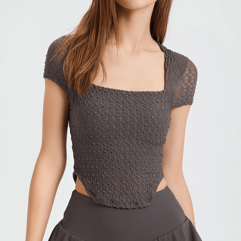 Stylish Women's Textured Top for a Chic Look.