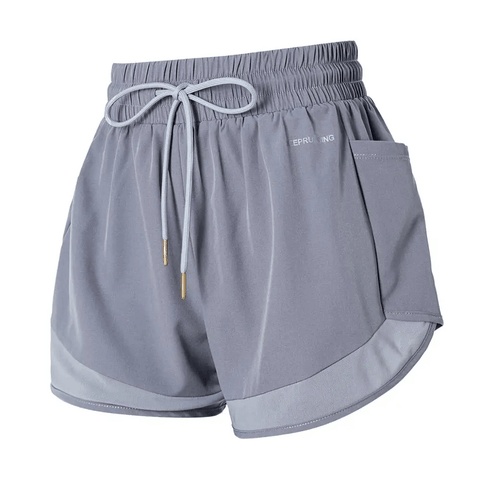 Adjustable Drawstring Workout Shorts for Women.