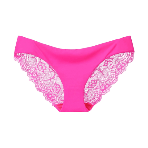 Chic Women's Panties with Delicate Lace Detailing.