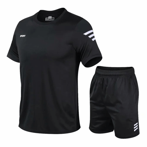 Performance Running Gear for Men - Sporty Set.