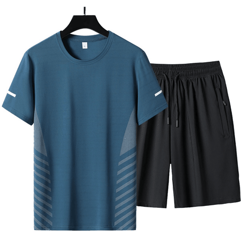 Lightweight Athletic Combo: Polyester And Flexibility.