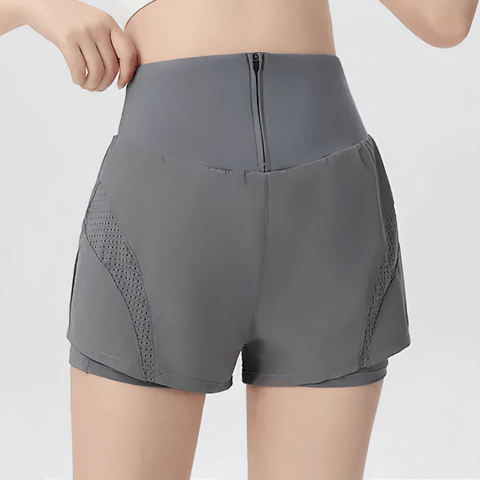 Athletic Side-Pocket Workout Shorts for Women.