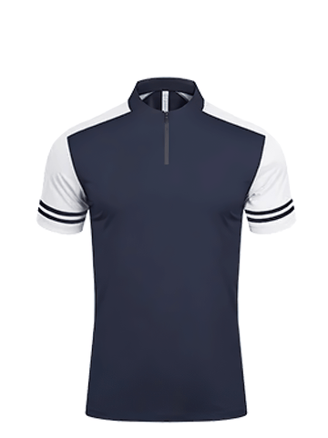Stylish Athletic Polo for Men – Polyester Knit.