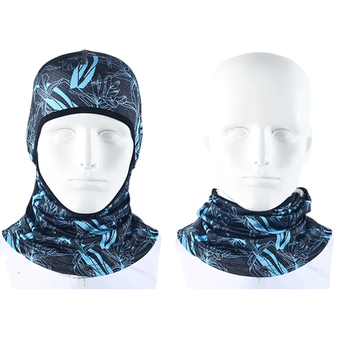 Polyester Helmet Liner and Hiking Scarf for Cyclists.