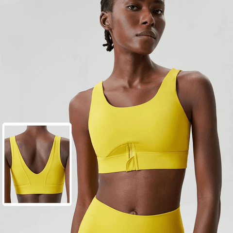 Solid Color Gym Crop Top - Anti-Friction Weave.