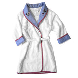 blue little barn terrycloth robe