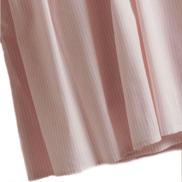 Pink Stripe Crib Dust Ruffle Kimberlyhouse