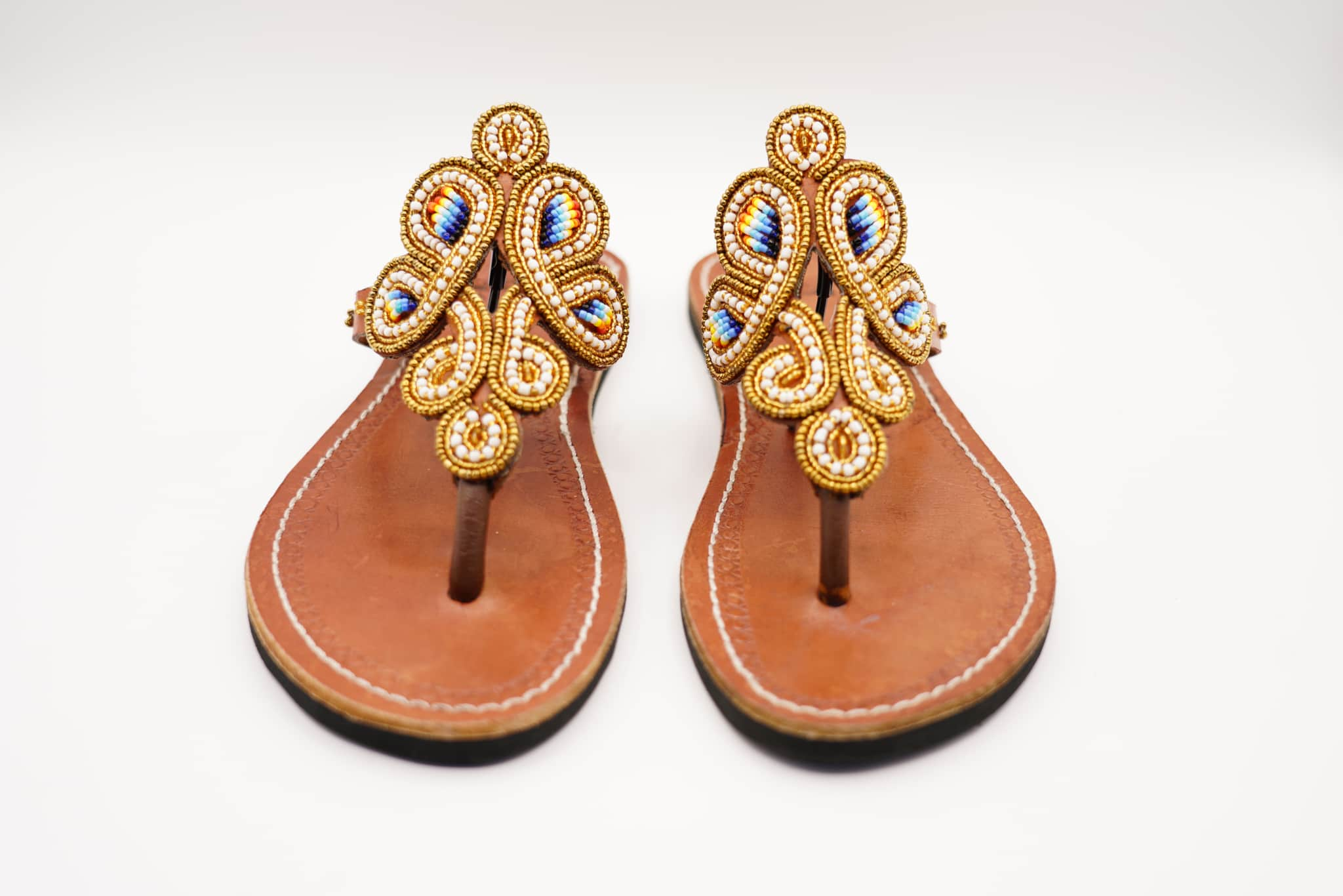 Beaded Strappy Sandals Gold | Girls' Sandals | Monsoon US.