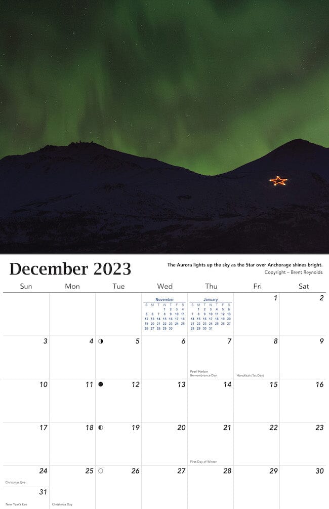 2023 Aurora Calendar Get Your Northern Lights Calendar Here The