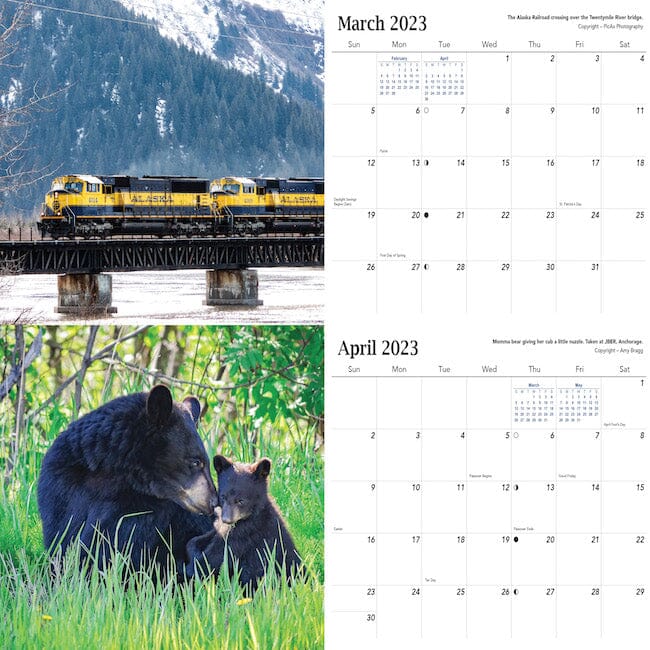 2023 Alaska Desk Calendars Are Now Available - The Alaska Frontier