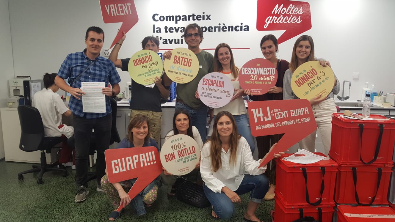 trabajadores de Natura donan sangre