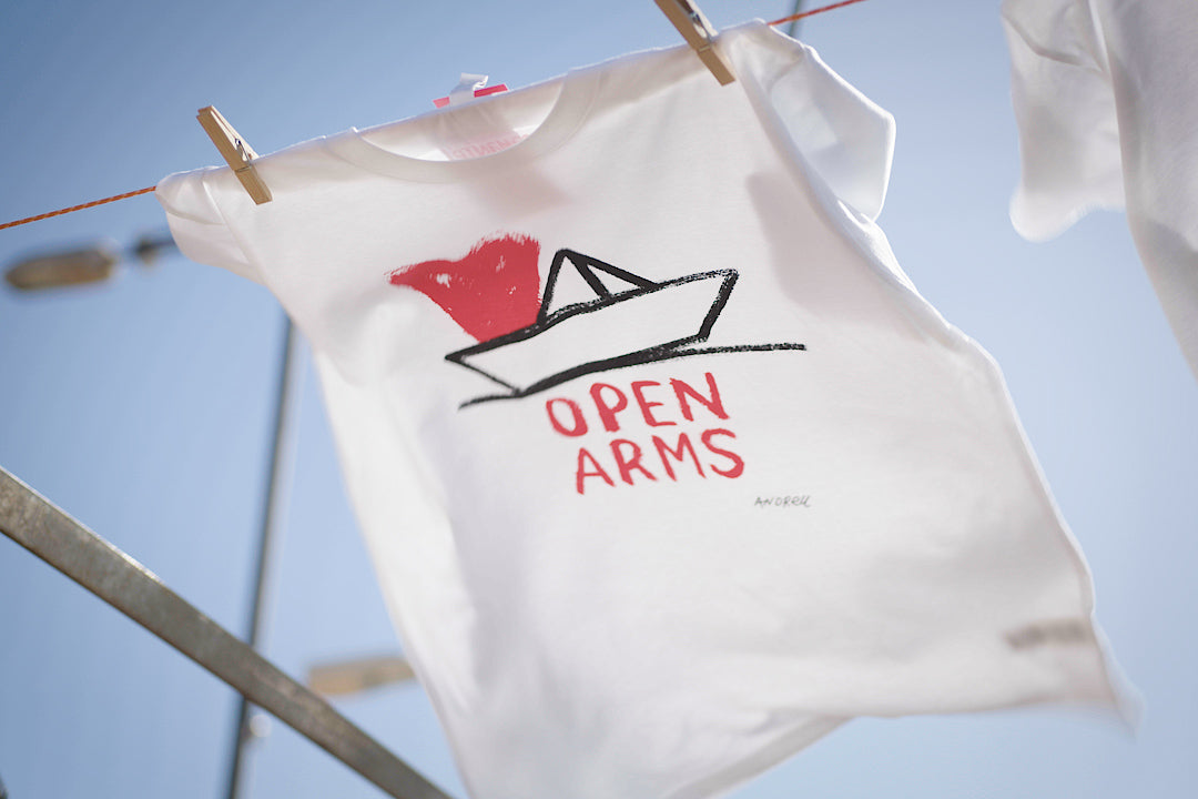 La camiseta de Andreu Buenafuente para Open Arms