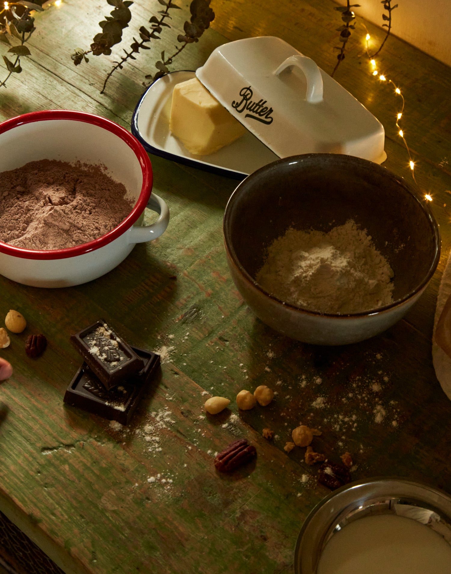 Receta navideña de Natura - Cookies de chocolate