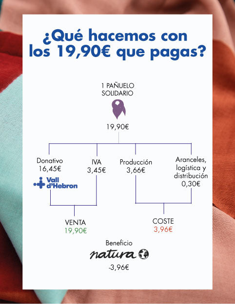 Infografía costes pañuelo