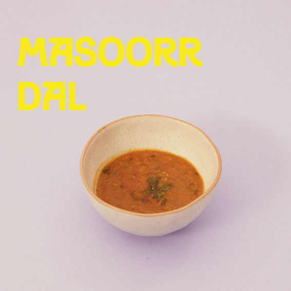 receta de Masoorr Dal en bowl kala Natura