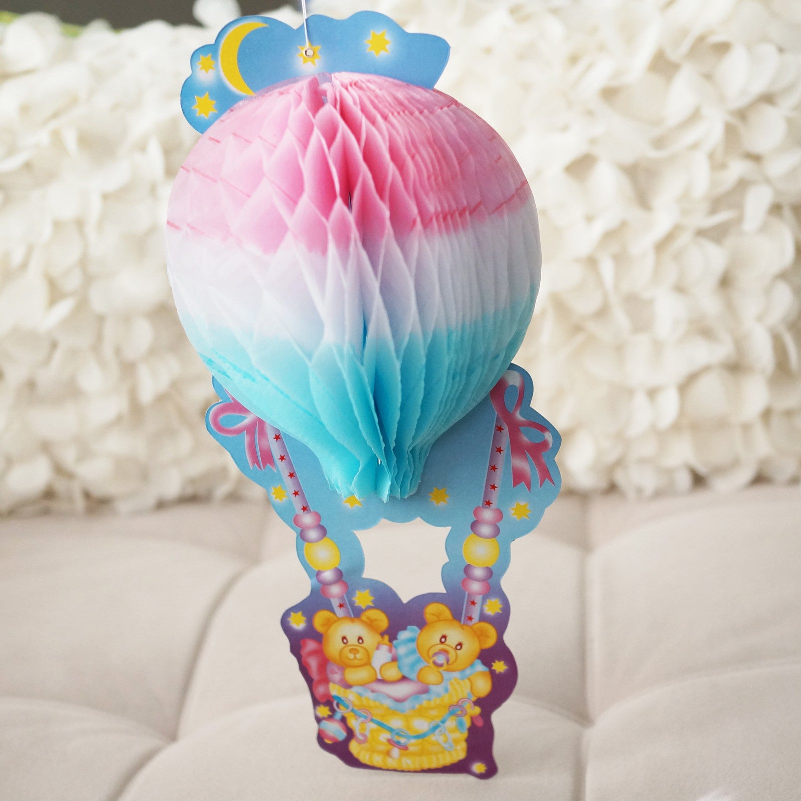 Honeycomb Hot Air Balloon Baby Shower Decoration Party N Beyond