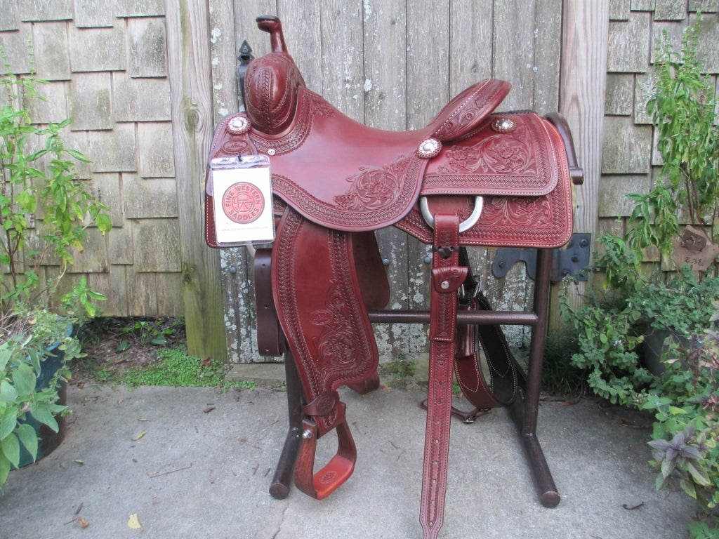 Ramiro Ruelas Ranch Cutter (New) - Fine Western Saddles