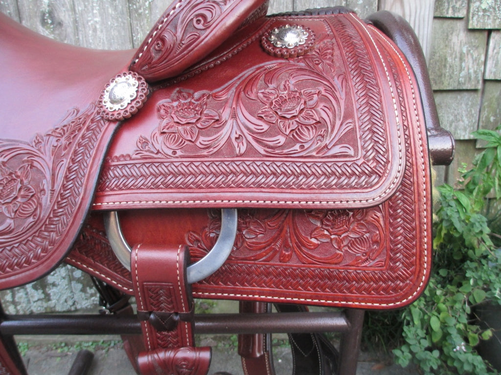 Ramiro Ruelas Ranch Cutter (New) - Fine Western Saddles