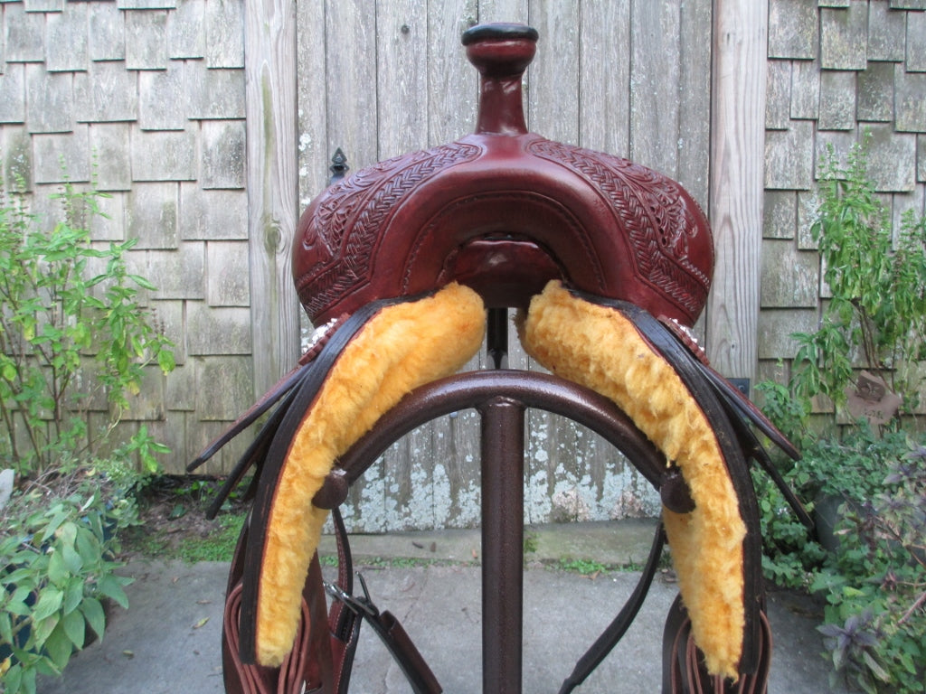 Ramiro Ruelas Ranch Cutter (New) - Fine Western Saddles