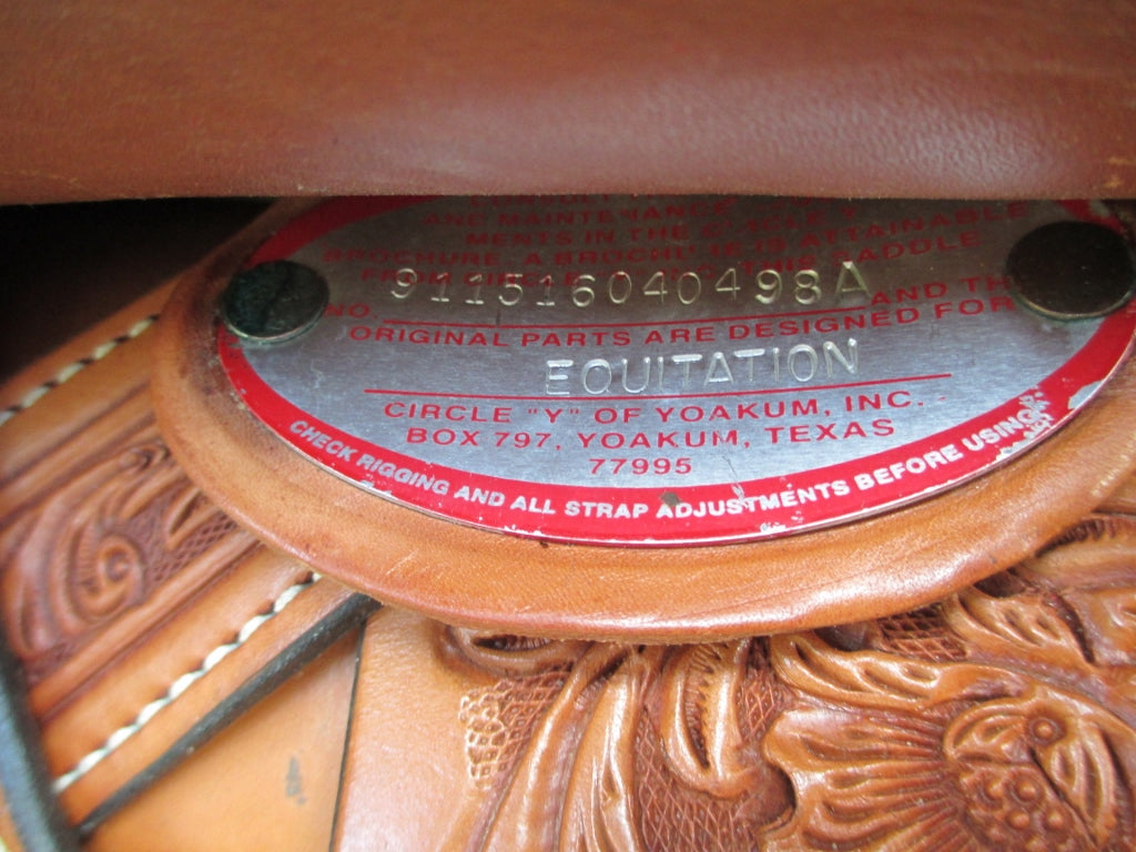 circle y saddles serial numbers