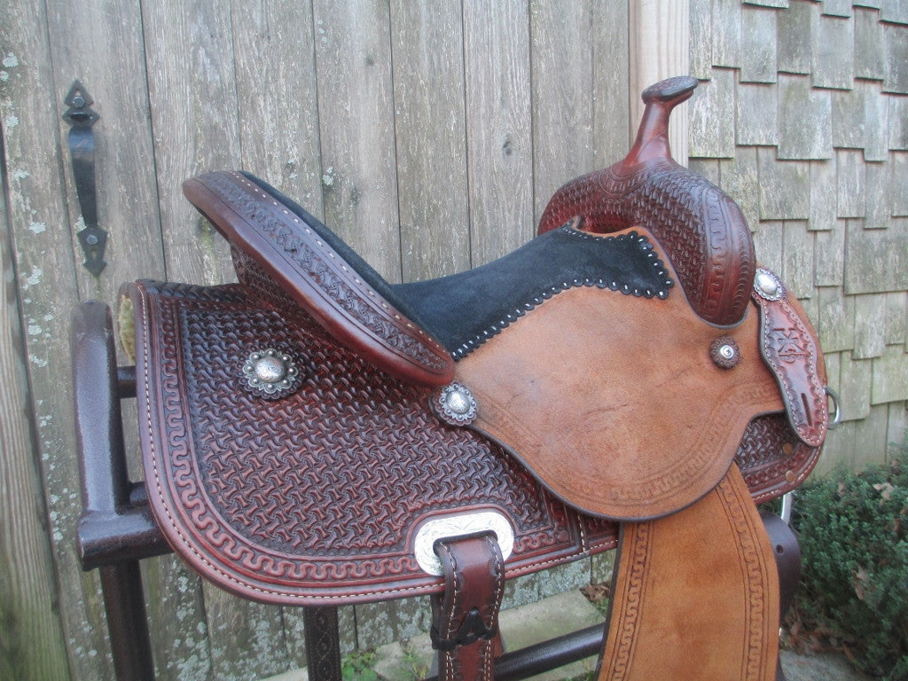 reinsman barrel saddle