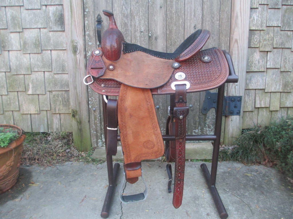 reinsman barrel saddle