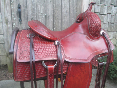 saddle saddlery martin performance cowhorse cutting