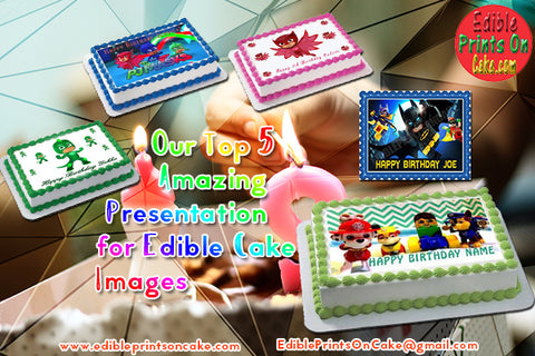 edible images for cakes