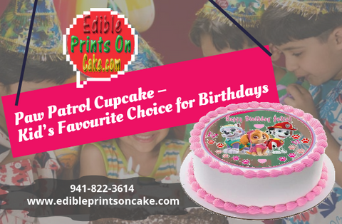 Paw Patrol Cupcake – Kid’s Favourite Choice for Birthdays