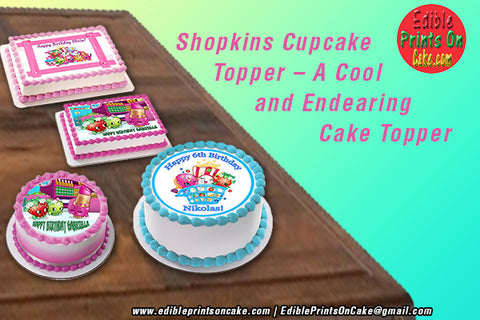 shopkins birthday cake topper