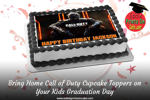call of duty cupcake toppers