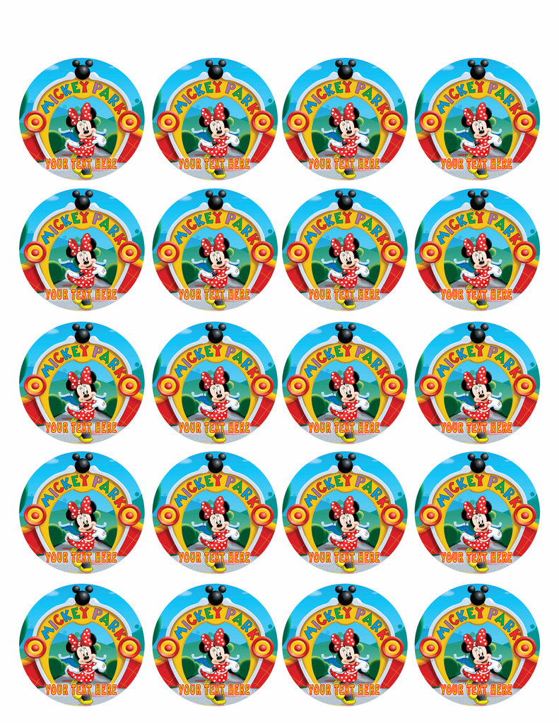 Vervorming Generaliseren Makkelijk te lezen Mickey Mouse Clubhouse (Nr2) - Edible Cake Topper OR Cupcake Topper, D –  Edible Prints On Cake (EPoC)