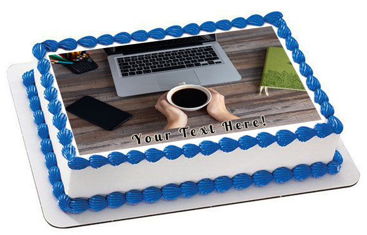 Laptop Keyboard Edible Cake Topper Cupcake Toppers Strips Edible Prints On Cake Epoc