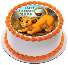 Lion King Simba - Edible Cake Topper or Cupcake Toppers – Edible Prints ...