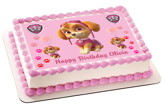 Image result for skye paw patrol cake