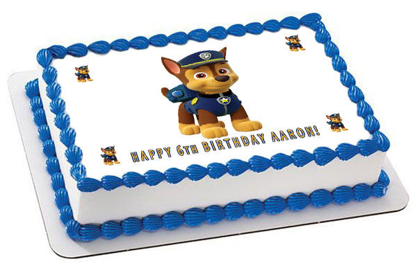 Paw Patrol 1 Edible Birthday Cake OR Cupcake Topper – Edible Prints On ...