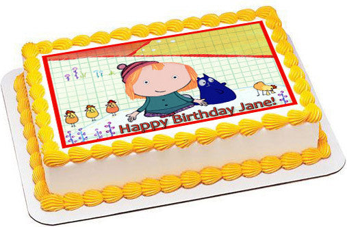 Janie's Cakes Happy Birthday Cake Topper
